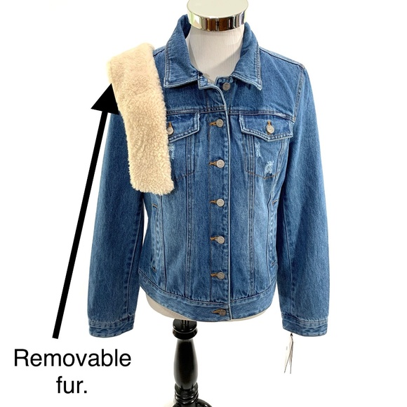 UGG Australia Women's Vintage Denim Jean Jacket - Picture 2 of 8